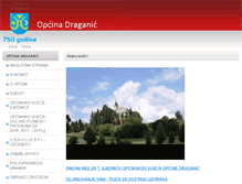 Tablet Screenshot of draganic.hr